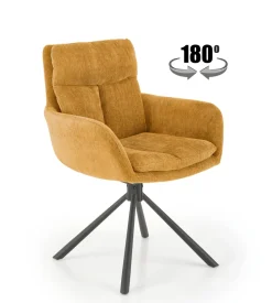 K495 krzesło musztardowe (1p=2szt)1 sztuka