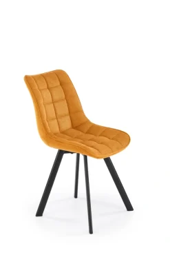 K549 krzesło musztardowy (1p=2szt)1 sztuka