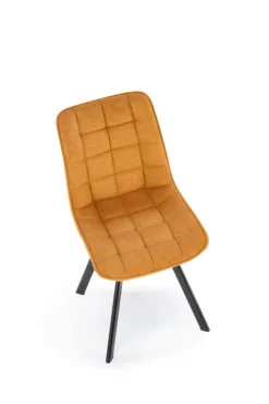 K549 krzesło musztardowy (1p=2szt)1 sztuka