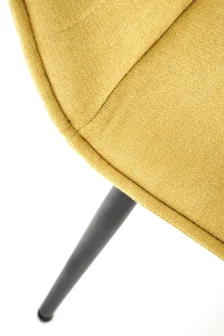 K493 krzesło musztardowy (1p=4szt)1 sztuka