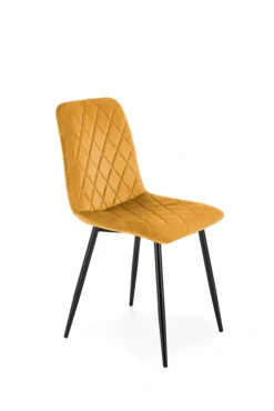 K525 krzesło musztardowy (1p=4szt)1 sztuka