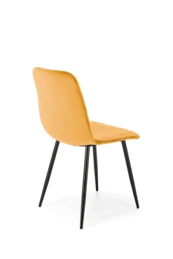 K525 krzesło musztardowy (1p=4szt)1 sztuka