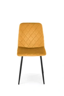 K525 krzesło musztardowy (1p=4szt)1 sztuka