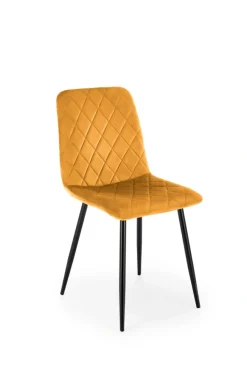 K525 krzesło musztardowy (1p=4szt)1 sztuka