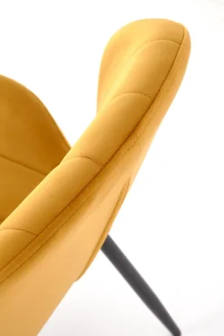 K538 krzesło musztardowy (1p=4szt)1 sztuka