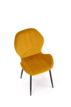 K538 krzesło musztardowy (1p=4szt)1 sztuka