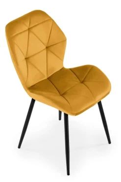 K453 krzesło musztardowy (1p=4szt)1 sztuka