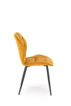 K548 krzesło musztardowy (1p=4szt)1 sztuka