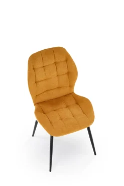 K548 krzesło musztardowy (1p=4szt)1 sztuka
