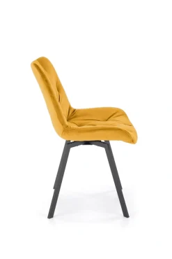 K519 krzesło musztardowy (1p=2szt)1 sztuka