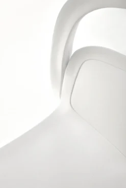 K490 krzesło plastik biały (1p=4szt)1 sztuka