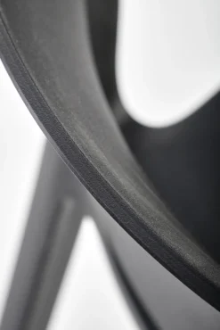 K491 krzesło plastik czarny (1p=4szt)1 sztuka