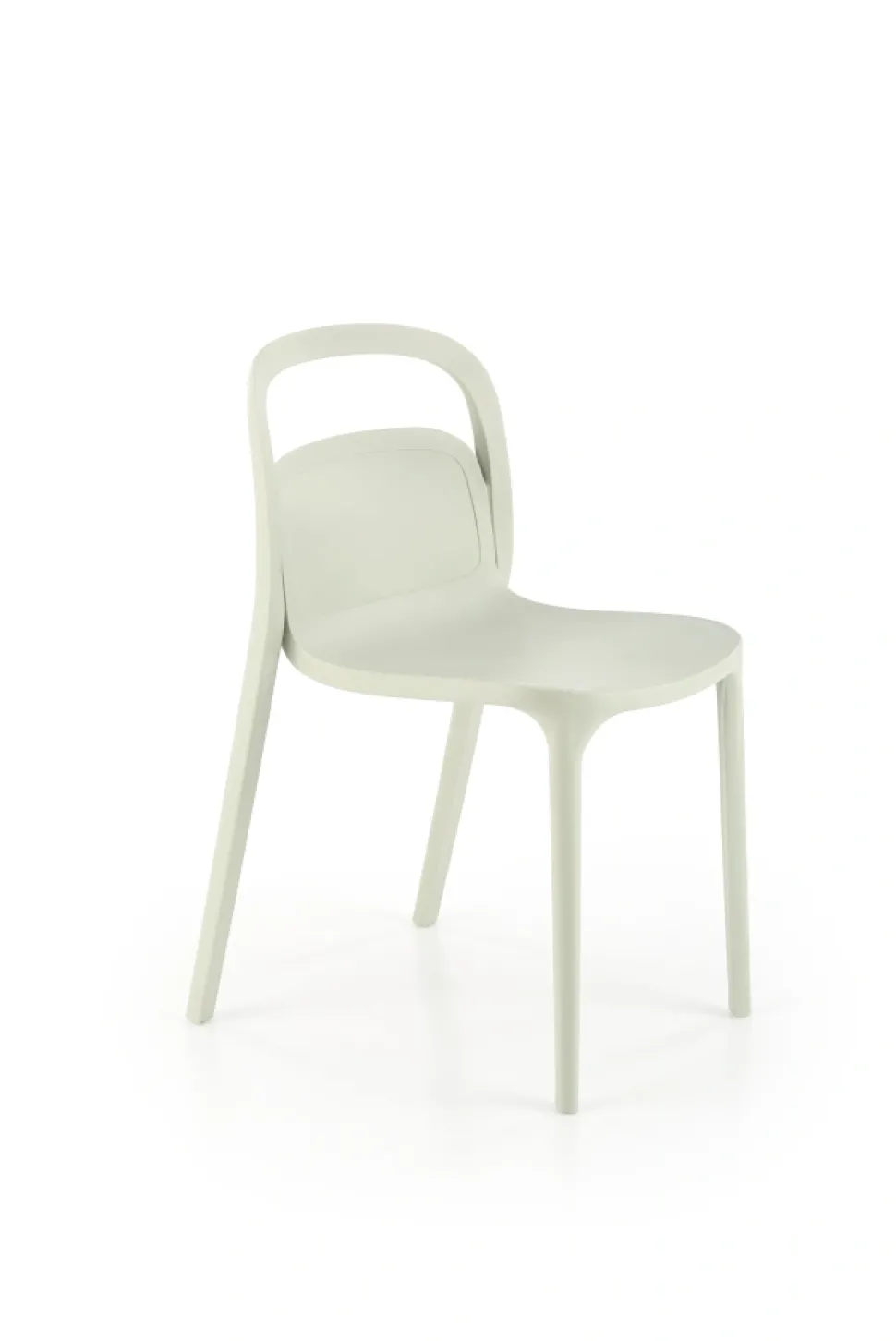 K490 krzesło plastik miętowy(1p=4szt)1 sztuka