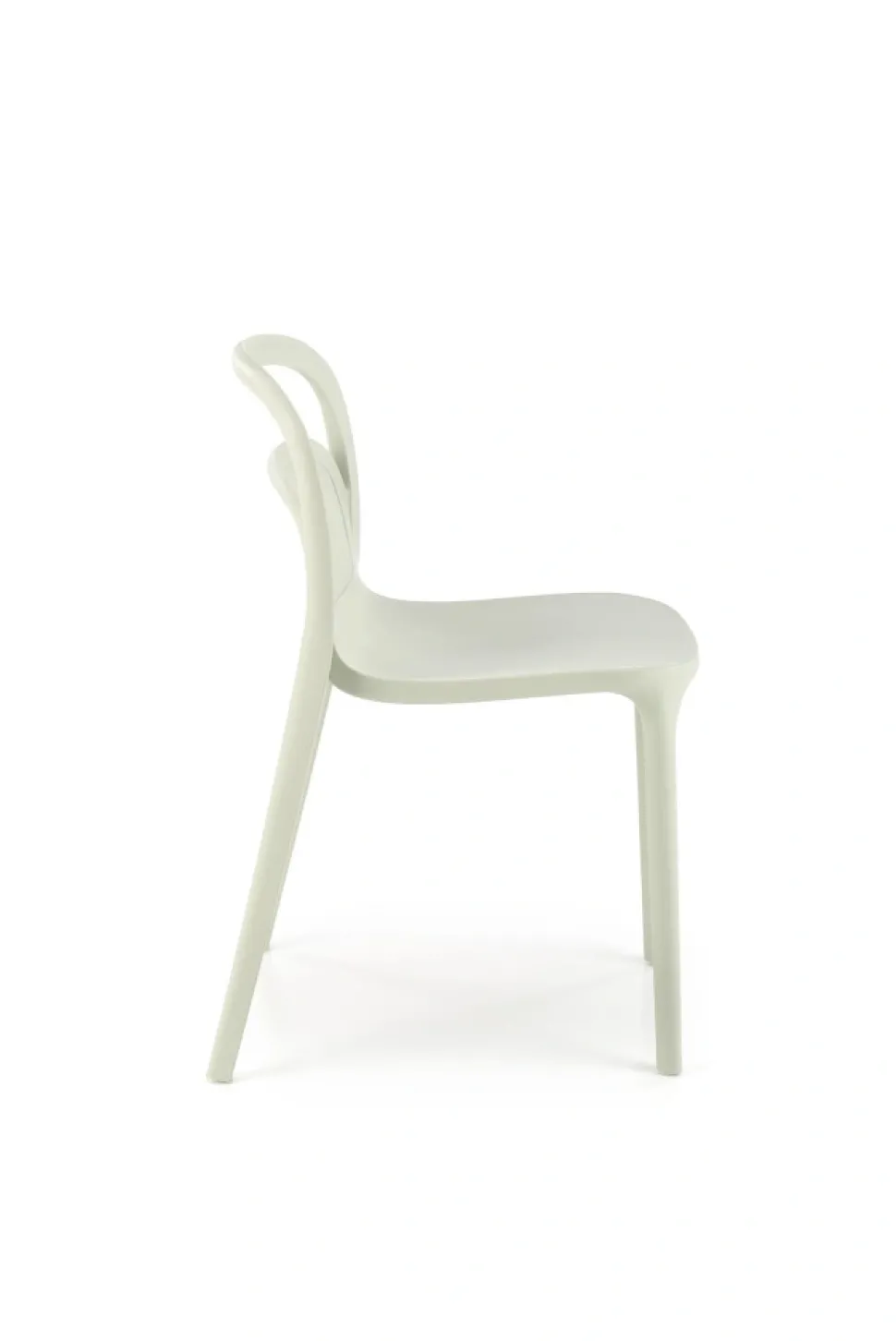 K490 krzesło plastik miętowy(1p=4szt)1 sztuka
