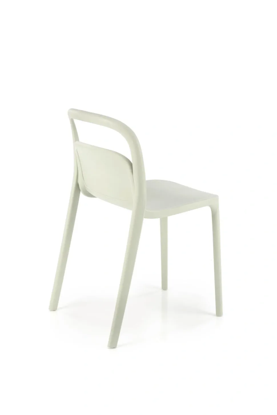 K490 krzesło plastik miętowy(1p=4szt)1 sztuka