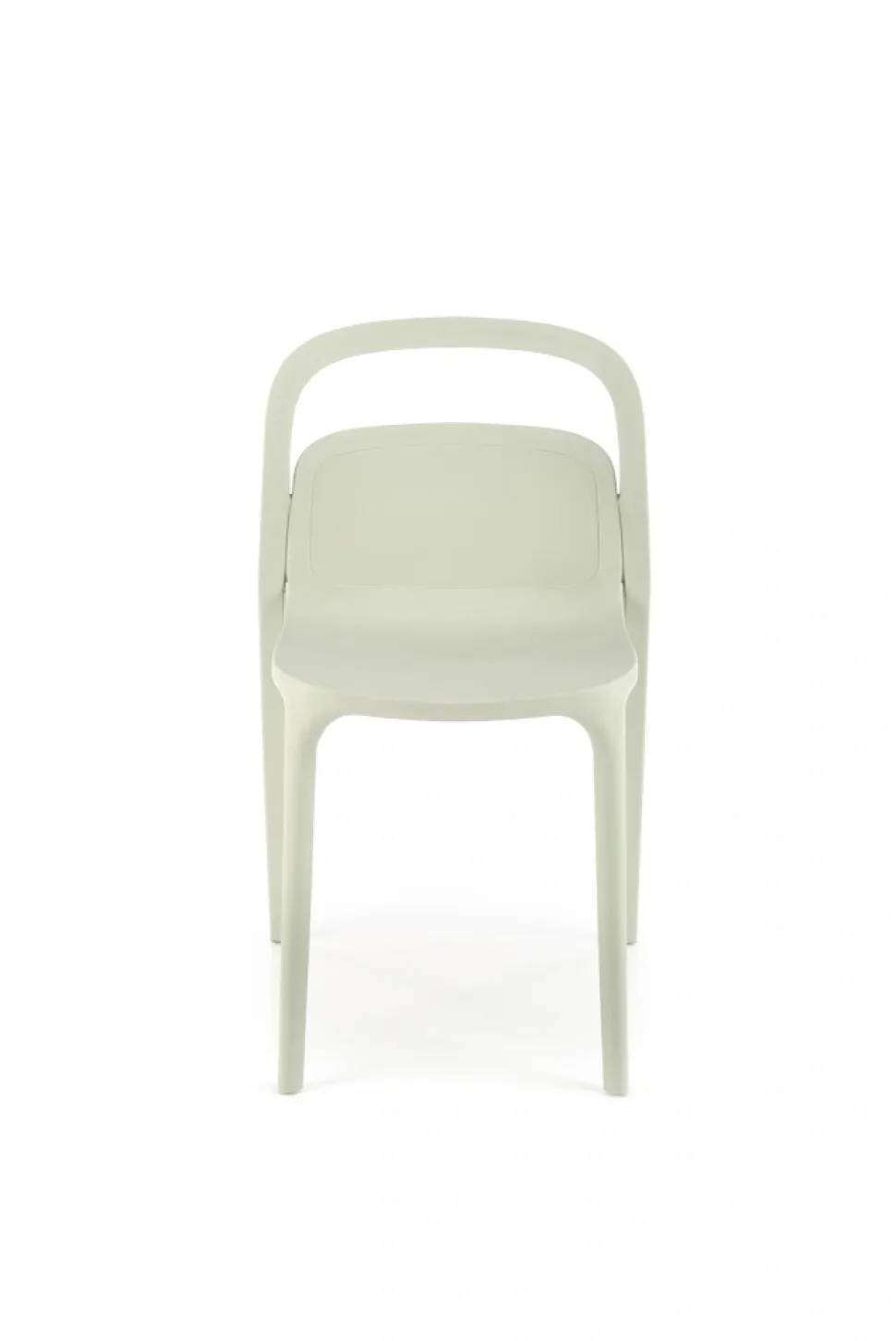 K490 krzesło plastik miętowy(1p=4szt)1 sztuka