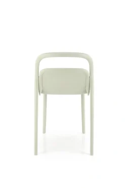 K490 krzesło plastik miętowy(1p=4szt)1 sztuka
