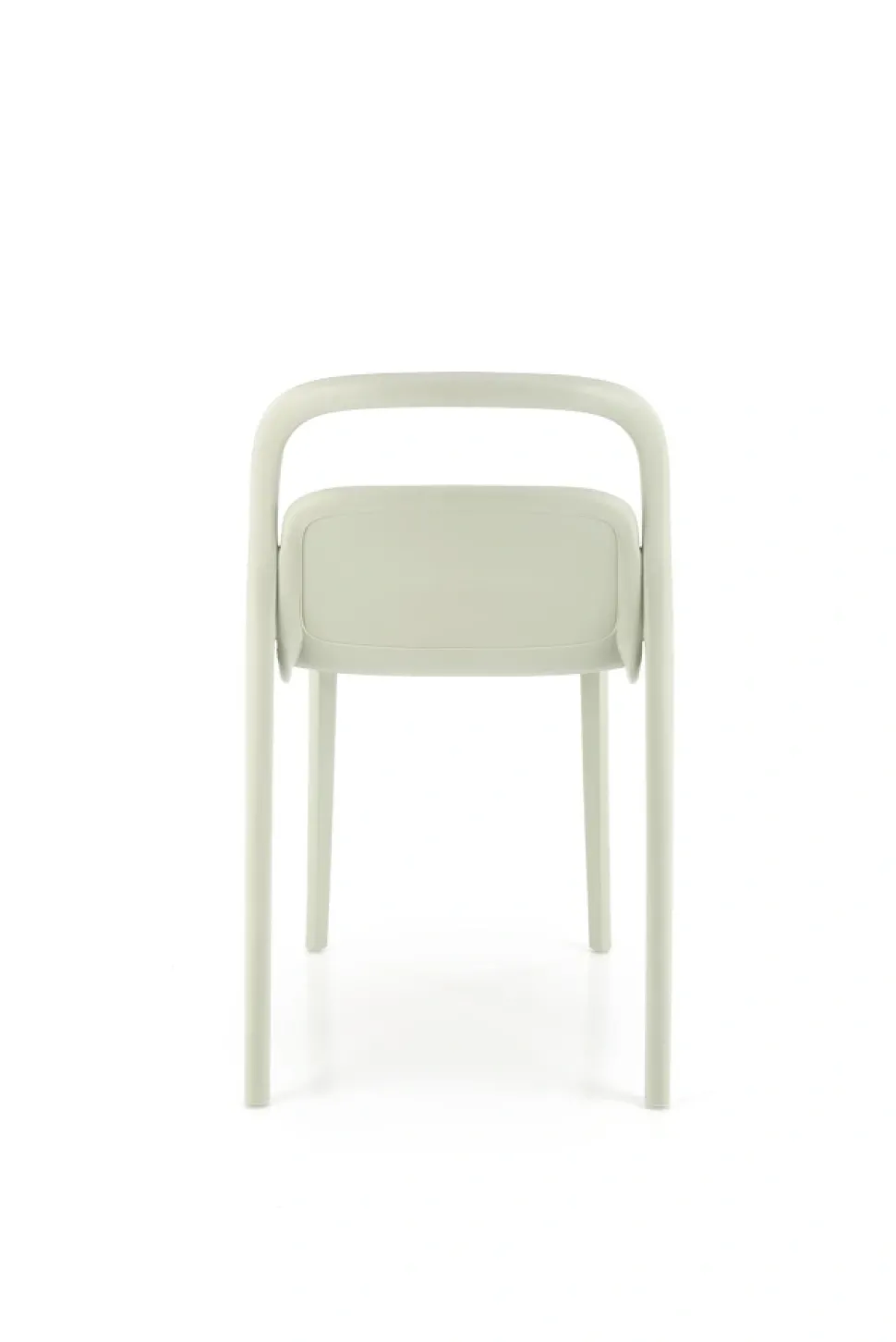 K490 krzesło plastik miętowy(1p=4szt)1 sztuka