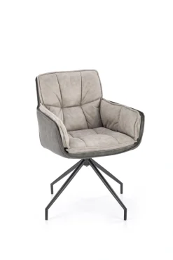 K523 krzesło popielaty / ciemny popiel (1p=2szt)1 sztuka