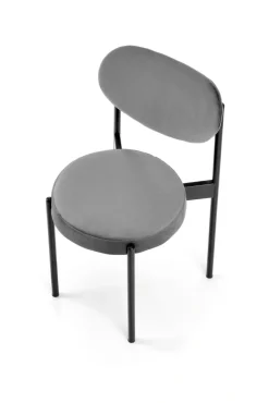 K509 krzesło popielaty (1p=4szt)1 sztuka