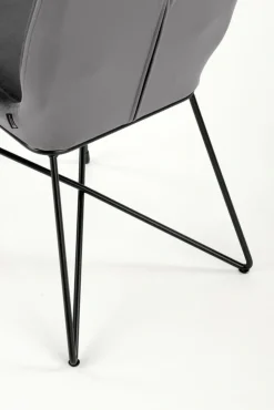 K454 krzesło popielaty (1p=2szt)1 sztuka
