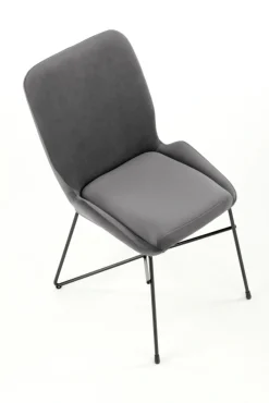 K454 krzesło popielaty (1p=2szt)1 sztuka