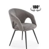 K550 krzesło popielaty (1p=2szt)1 sztuka