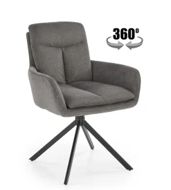 K536 krzesło popielaty (1p=2szt)1 sztuka