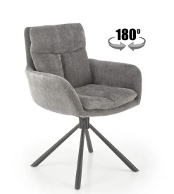 K495 krzesło popielaty (1p=2szt)1 sztuka