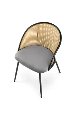 K508 krzesło popielaty (1p=4szt)1 sztuka