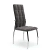 K416 krzesło popielaty velvet (1p=4szt)1 sztuka