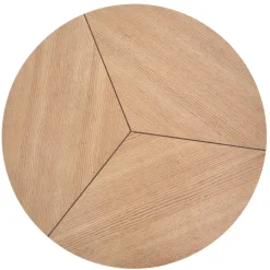 KARIDA ława dąb naturalny/czarny (1p=1szt)1 sztuka