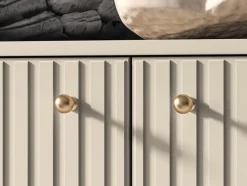 Kaszmirowa komoda z szafką i dwiema szufladami Sophie 04 2D3S