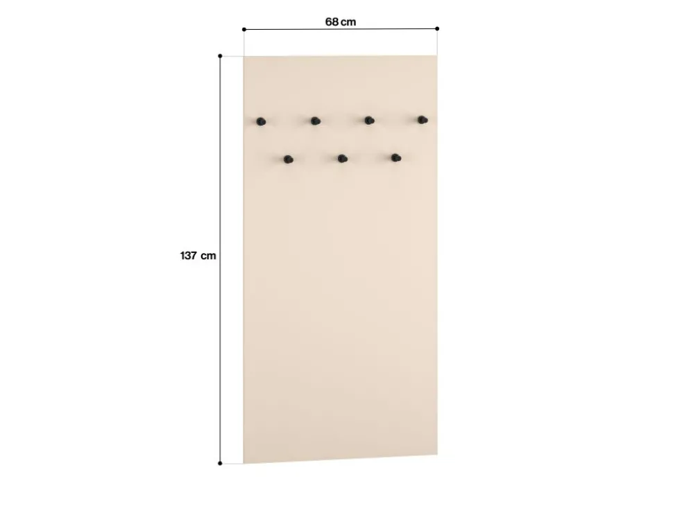Kazmirowy panel wieszak 7k Sophie 19