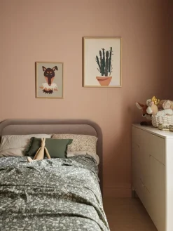 Łóżko drewniane 90 ze stelażem Lenart Harmony HR-08