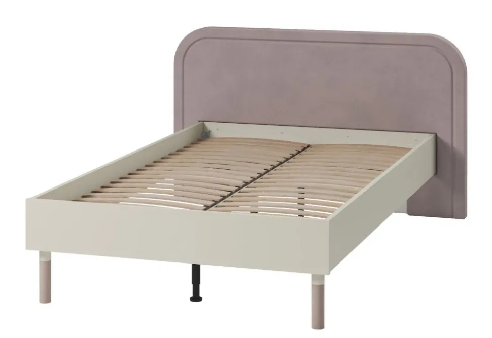 Łóżko drewniane 120 ze stelażem Lenart Harmony HR-09