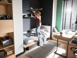 Łóżko młodzieżowe 120x200 Lenart Teen Flex TF-17