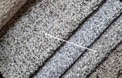 Łóżko tapicerowane 160x200 ze stelażem Hauss Kama beżowe Puente 06