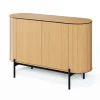 Komoda półokrągła Rotto RT-02 dąb vincenza/eukaliptus