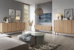 Komoda trzydrzwiowa Boho
