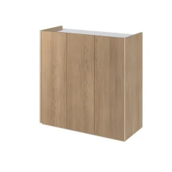 Komoda z podświetleniem LED i półkami Lenart Easy EA-03 3D