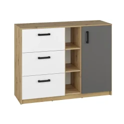 Komoda z szufladami i szafką FINI 06