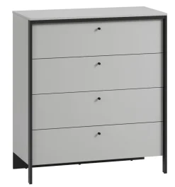 Komoda z szufladami szara Lenart Gris GS-03