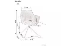 Krzesło Azalia Brego