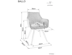 Krzesło Ballo Brego