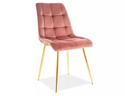 Krzesło Chic Złoty Velvet