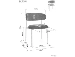 Krzesło Elton D Brego