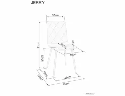 Krzesło Jerry Velvet