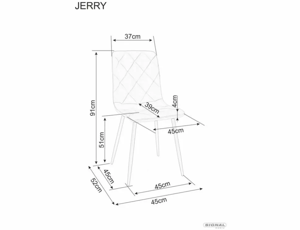 Krzesło Jerry Velvet