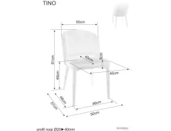 Krzesło Tino Wind